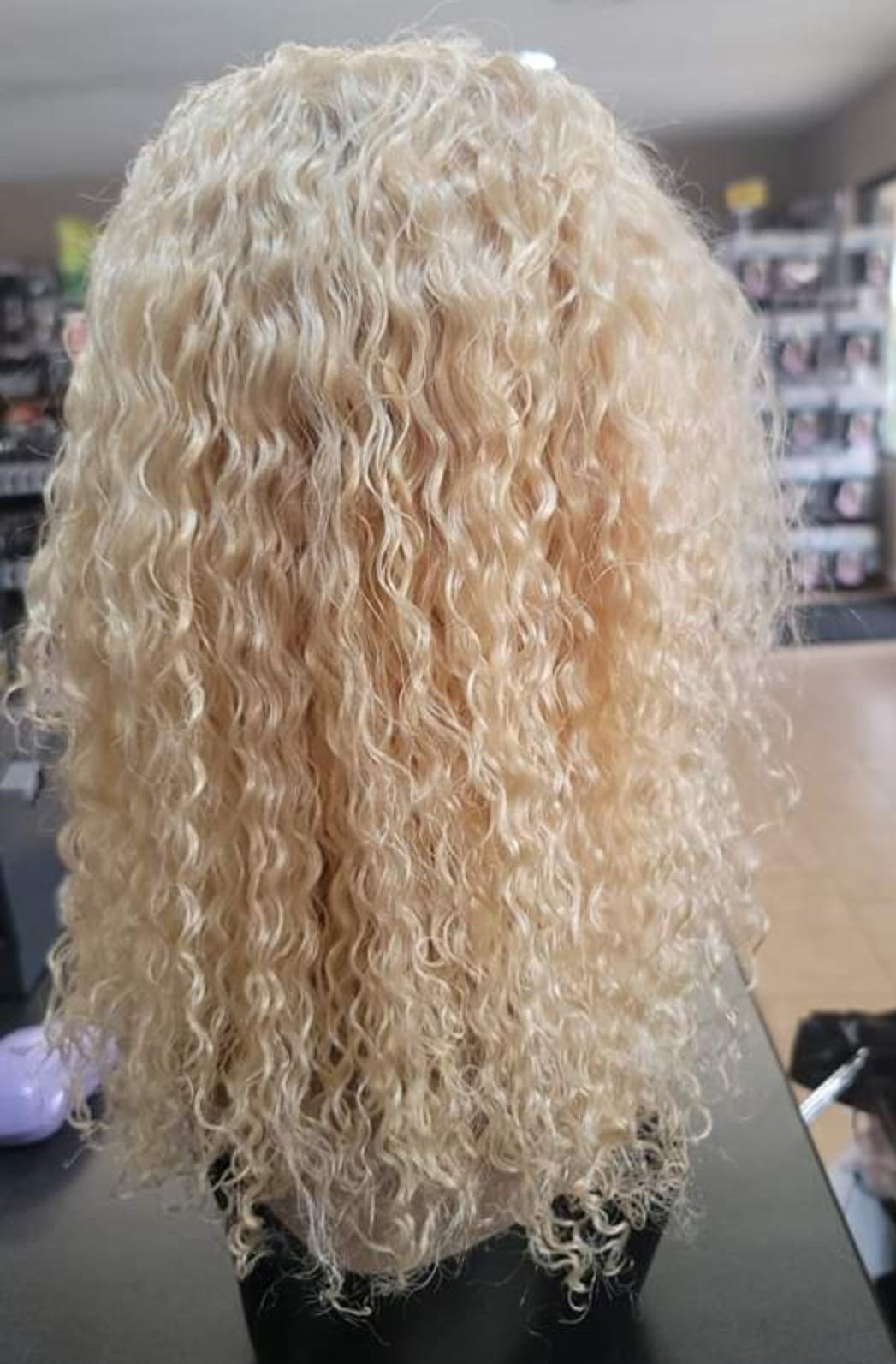 13x4 ( Frontal) Water Wave Human Wig 613 14"